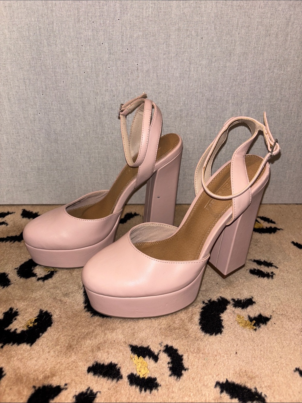 ASOS Mary Jane Platform Heel with Ankle Strap